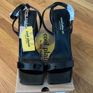 Black Cool Planet by Steve Madden Sandal
